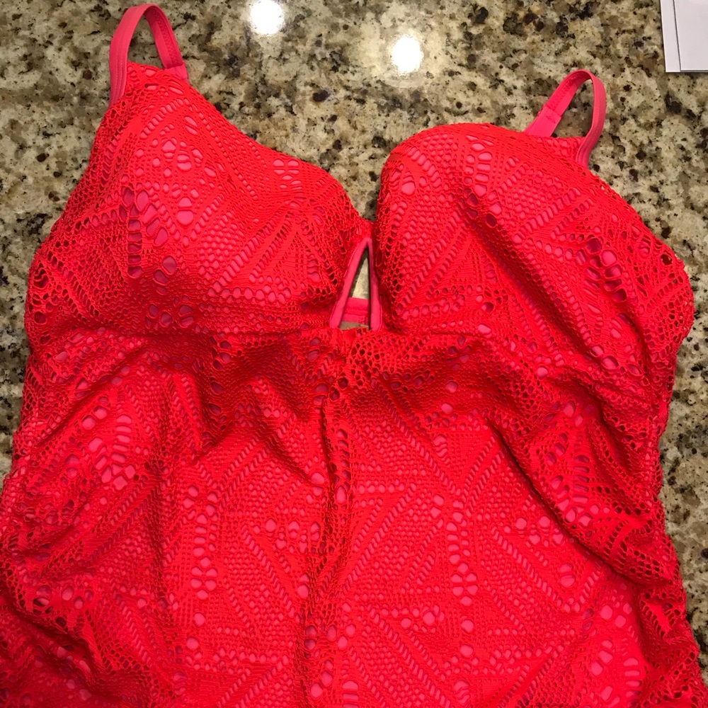 Lane Bryant Underwire tankini swimsuit top